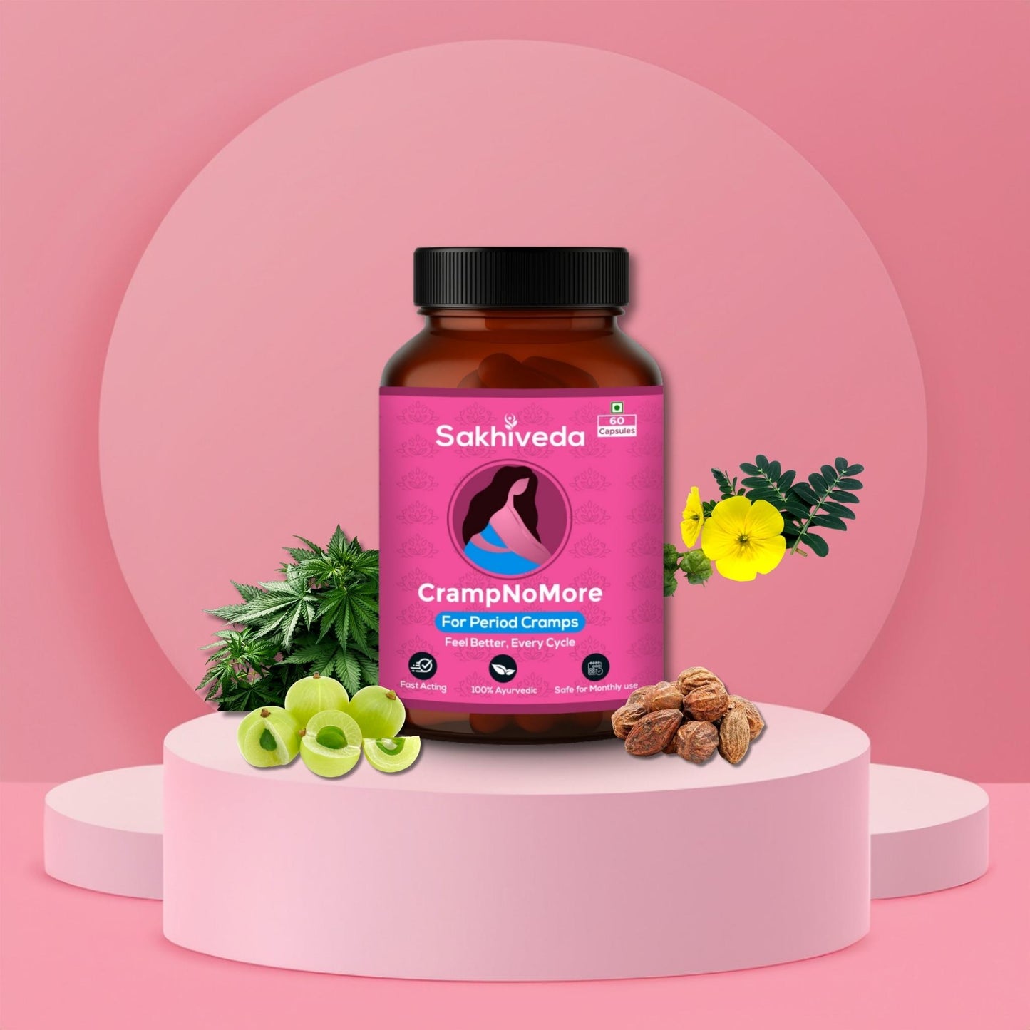 CrampNoMore - Ayurvedic Relief for Period Pain