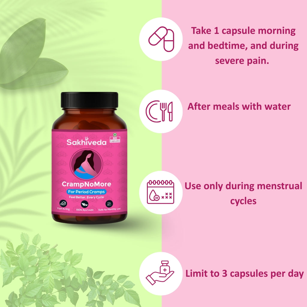 CrampNoMore - Ayurvedic Relief for Period Pain