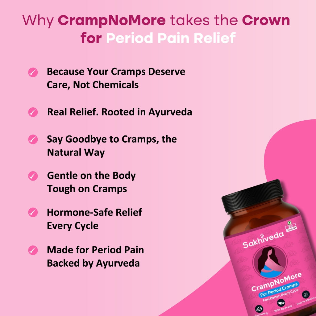 CrampNoMore - Ayurvedic Relief for Period Pain