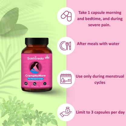CrampNoMore - Ayurvedic Relief for Period Pain